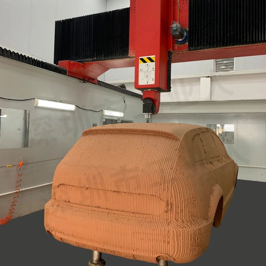 五轴CNC加工汽车手板模型(图10) 五轴CNC加工汽车手板模型(图10)